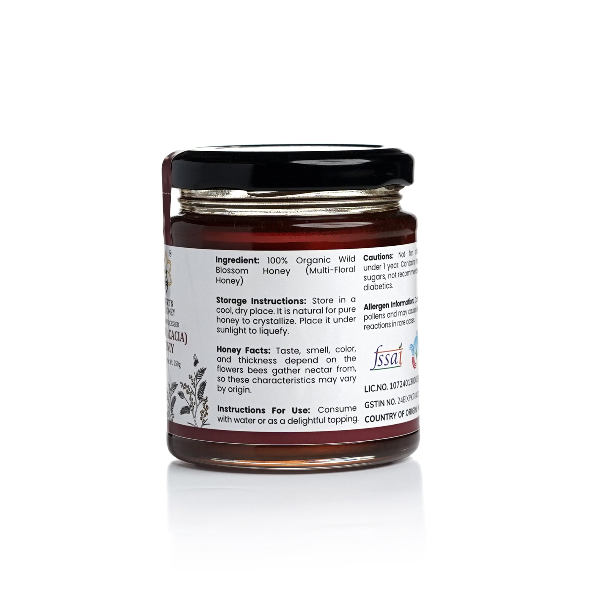 Khair (Acacia) Honey – Unprocessed Honey | Straight from Nectar Farms