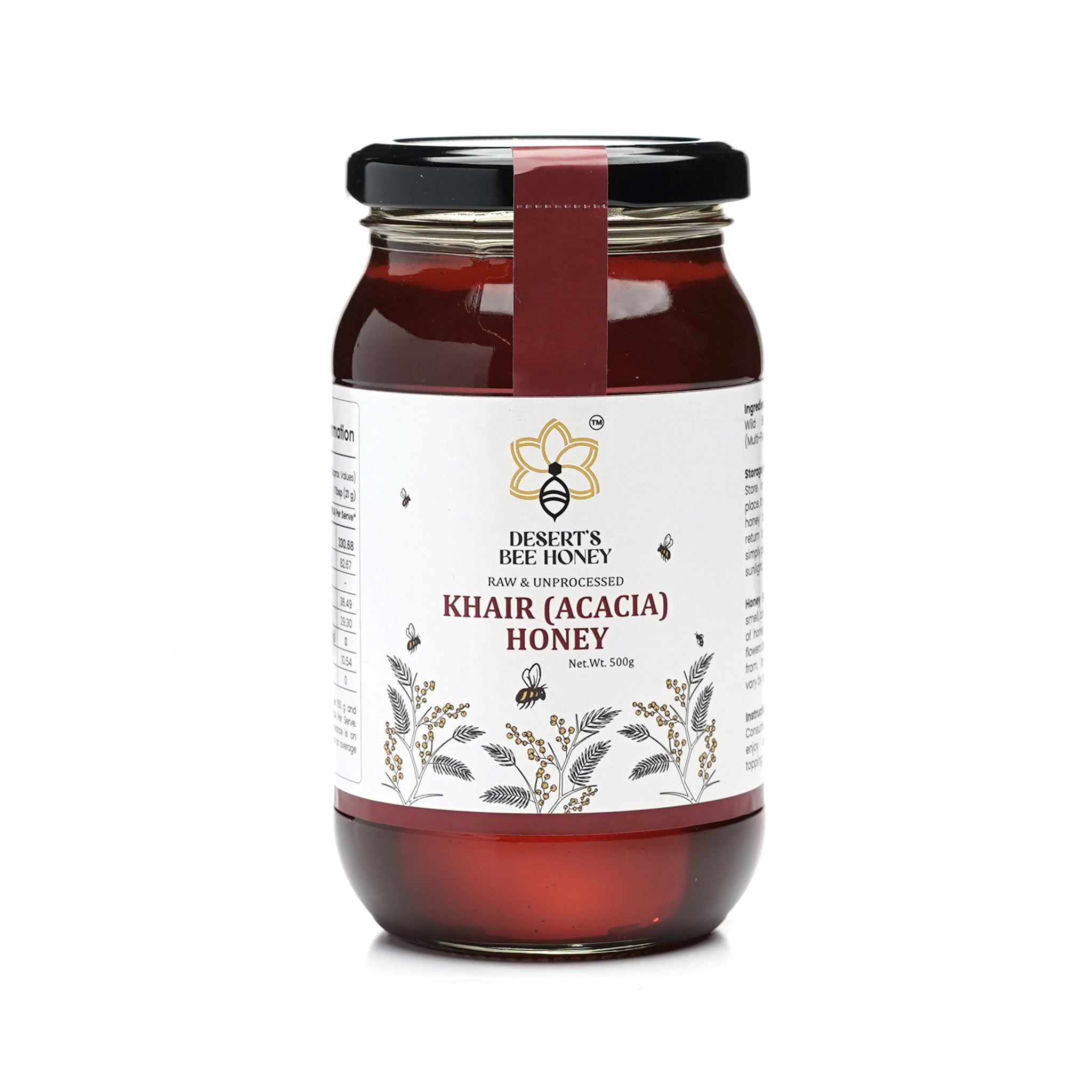 Khair (Acacia) Honey – Unprocessed Honey | Straight from Nectar Farms