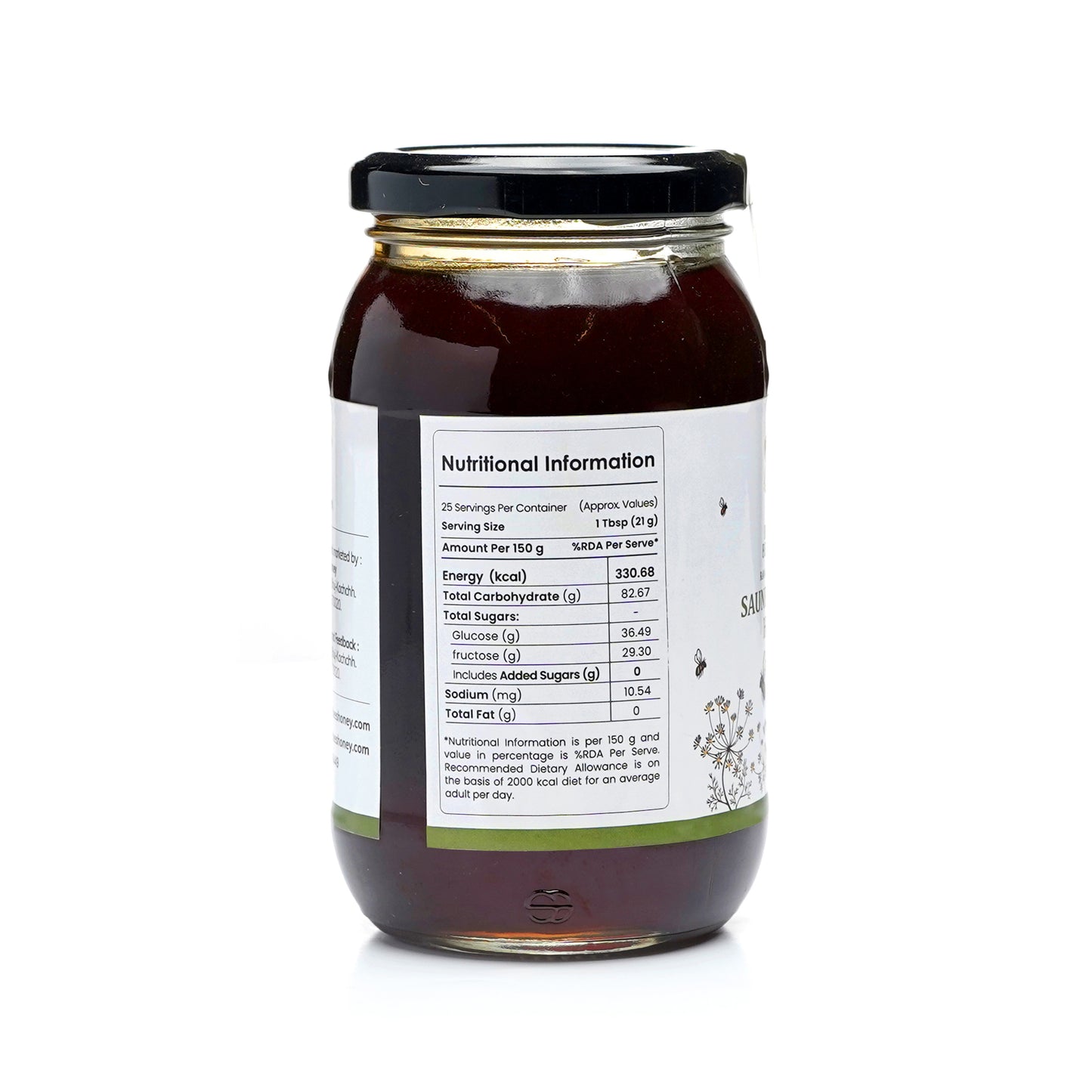 Saunf (Fennel) Raw Honey | Chemical-Free, No Heat, No Adulteration