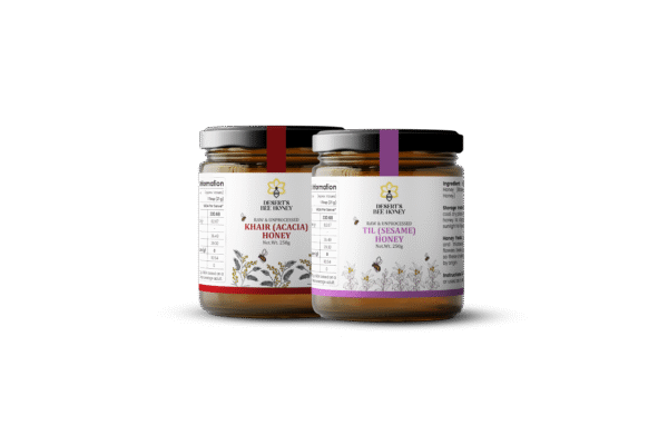 Buy Fit & Fresh Honey Combo Online in India | Desert's Bee Honey
