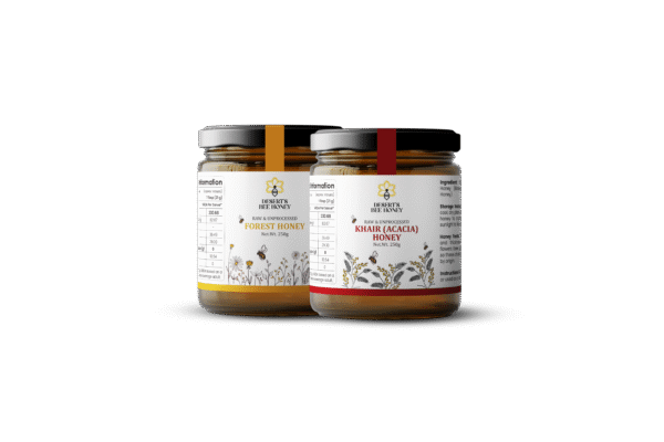 Buy ImmuniGlow Honey Combo Online in India | Desert's Bee Honey