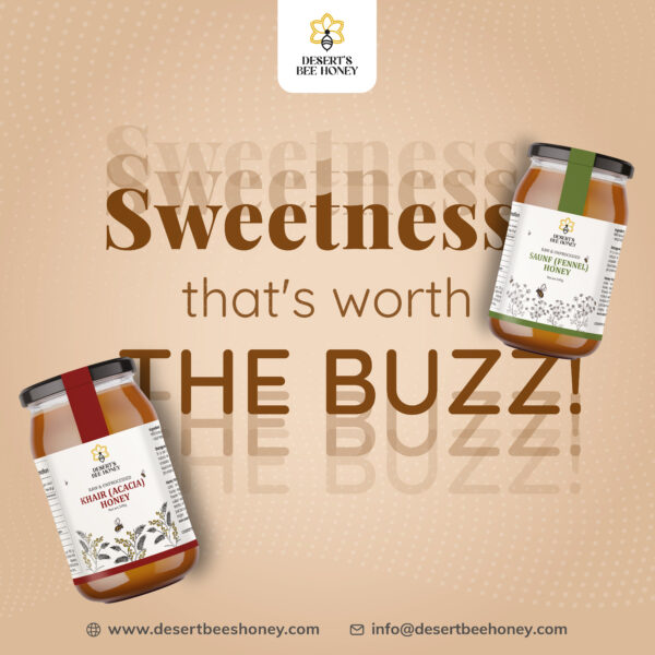 Buy Khair (Acacia) Honey Online India | Desert's Bee Honey