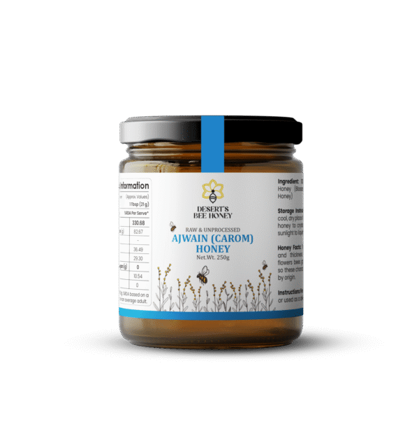 Buy Ajwain (Carom) Honey Online India | Desert's Bee Honey